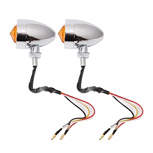 Clignotants moto LED haute visibilité avec feu de frein et course