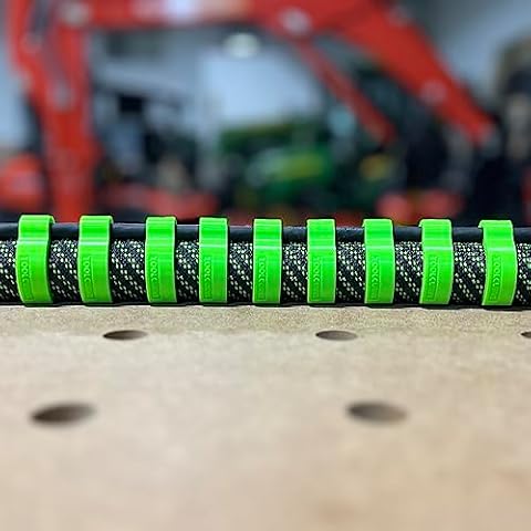 ToolCurve Coiled Hose Clips Compatible with Festool 27mm Hoses - Made in USA Cover