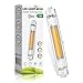 Produktbild APLUSZ R7S LED 118mm Dimmbar 30W, Warmweiß 3000K, LED R7S 118mm 30W Birne, 3000LM, Ersetzt 300W Halogenlampen, Kein Flackern, 360°Abstrahlwinkel, AC220-240V, led stablampe 118mm