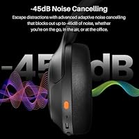 TOZO HT3 Hybrid Noise Cancelling Wireless Headphones, 90H Over Ear Headset — image 4