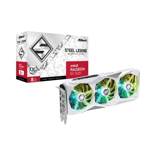 Asrock Radeon RX 7600 Steel Legend 8GB GDDR6