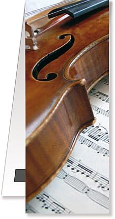 Magnetic Bookmark - Violin Theme - Music Gift