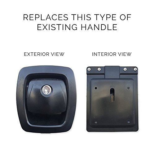 Rvlock Keyless Compartment/Baggage Handle W/ Integrated Keypad & Fob #TOP2