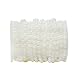 BoJia 99ft ABS 6mm Crystal Beads,Headdress Beads,Wedding Faux Pearls Beads, Wedding Garland,The Environmental Bead for Your Lovely Toys,Decorate Your Purse(30 Meter) (White)
