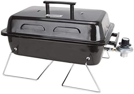 Miniatura 3 de Duke Grills Omaha Go Anywhere - Parrilla de gas portátil, mini parrilla de propano para camping, caravana, portón trasero, cocina 8 hamburguesas a
