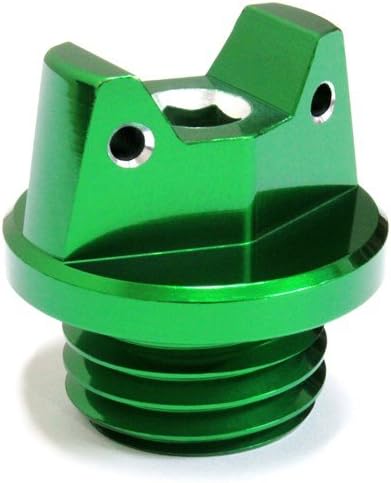 Oil Fill Cap Plug (GREEN) for Kawasaki KX250 (1980-2004)