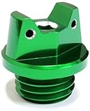 MotoSculpt Oil Fill Cap Plug (GREEN) for Kawasaki KX250 (1980-2004)