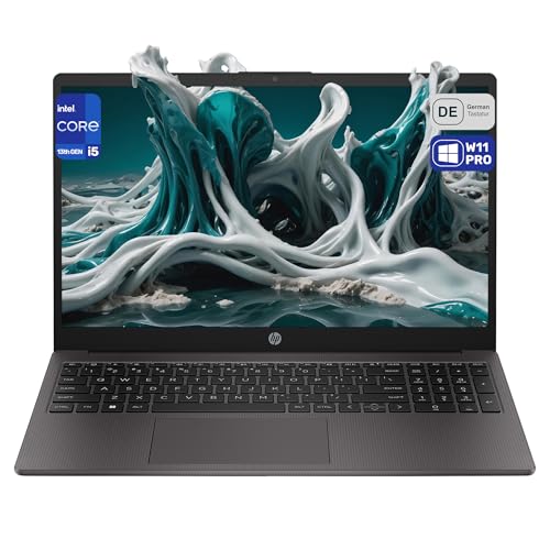 HP 250 G10 Business Laptop, Intel Core i5-1335U, 32 GB DDR4 RAM, 2 TB PCIe SSD, 15.6\" IPS FHD Display, Intel Iris Xe Graphics, QWERTZ Tastatur, Windows 11 Pro, Grau HP 250 G10 Business Laptop, Intel Core i5-1335U, 32 GB DDR4 RAM, 2 TB PCIe SSD, 15.6\" IPS FHD Display, Intel Iris Xe Graphics, QWERTZ Tastatur, Windows 11 Pro, Grau