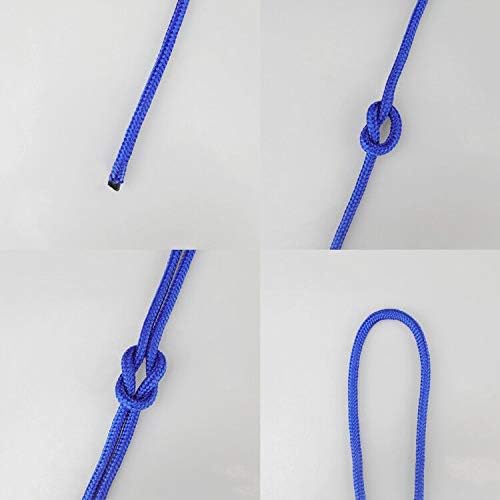 G2PLUS 30M Multi-functional Nylon Rope, 6MM Thick Heavy Duty Hanging Cord String, Traction Tying Rope for Camping Outdoor Garden