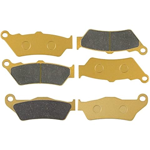 Front and Rear Brake Pads for KTM Adventure 950/990 S 950/990 2002-2012,FA209/2 + FA181TT Ceramic Disc Metal Brake Pads Eliminate Noise Cover
