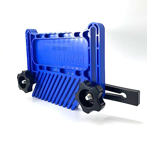 Featherboard Woodworking Tools, Safety Device Stackable Featherboard for Table Saws, Router Tables & Band Saw with Miter Slots, Miter Track, T-Slots, T-Track(2 Pcs) - Thumbnail 3