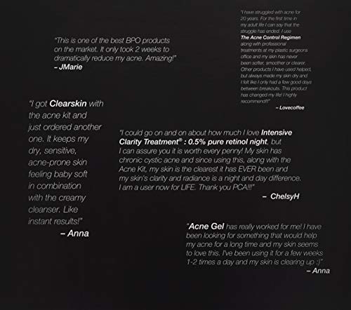 pca acne control regimen