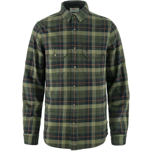 Chemise Singi Heavy Flannel Fjällräven pour vos randonnées et soirées au feu de camp