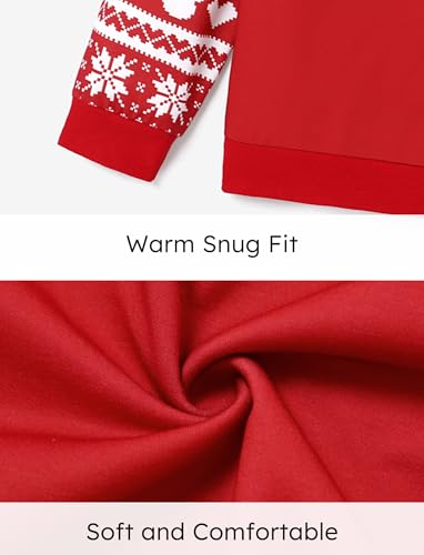 Disney Moletom com capuz Mickey and Friends Family Matching Christmas Casual Mickey Snow Pattern Pul