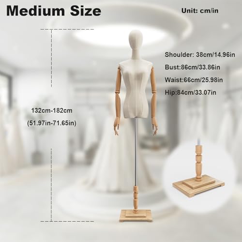 Présentoir à vêtements réglable en hauteur pour atelier et exposition - 3