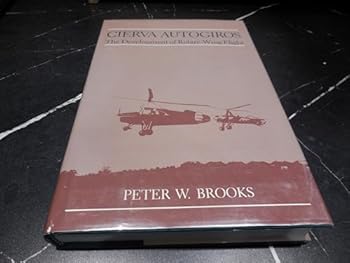 Hardcover CIERVA AUTOGIROS Book