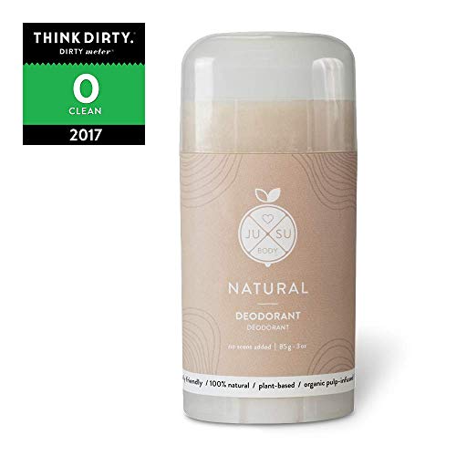 JUSU Body Natural Deodorant - 100% Natural - 3 oz
