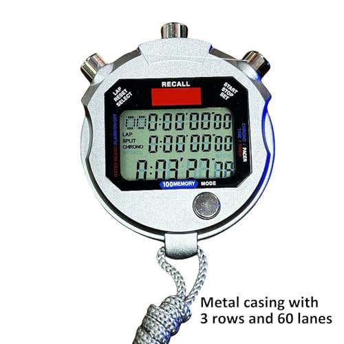 Reloj Cronómetro ABS para Jueces de Competencia Preciso miniatura 3