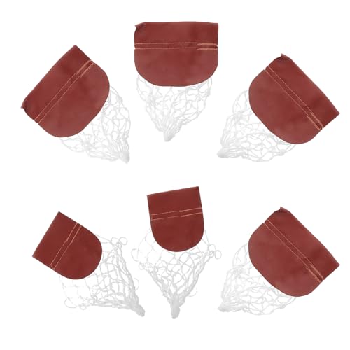 Bolsillos para Mesa de Billar de Repuesto, Kit de 6 Redes para Salón de Juegos Doméstico