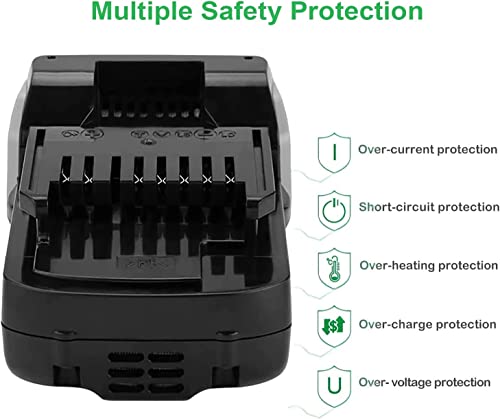 Image of 3.0Ah 18V Battery for Hitachi BSL1815X BSL1815S BSL1830 BSL1830C 330139 330557 339782 Replacement Battery Slide Style