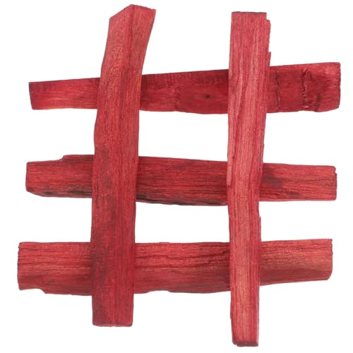 Levemolo 5個 犠牲の小道具 香木 排気 線香 パロサント スティック バルク 聖なる木パロサント の木の棒 接地棒 スマッジスティック スティック 落ち着く棒 霊的な木の棒 赤