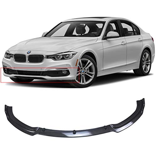 NINTE Front Lip for 2013-2018 BMW F30 F35 3 Series Base Bumper, ABS Carbon Fiber Coating Spoiler for 320i 325i 328i 335i by NINTE - Used condition - US$82.36