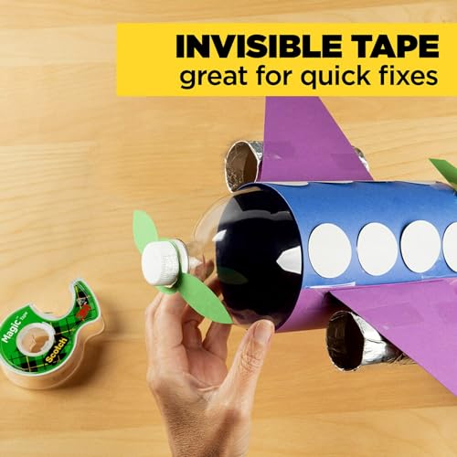 Scotch Tape Magic Tape, 19mm Wide x 25.4m, 8 Rolls image 3