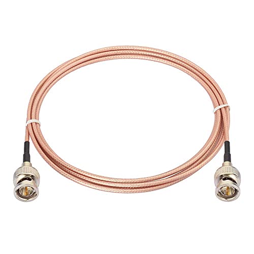Bingfu SDI Cable 3G HD SDI Vedio BNC to BNC Cable RG179 75 Ohm Coaxial SDI Cable 2m for 4K 1080P 3G HD SDI Camera Monitor Vedio Recorder SDI Converter Splitter Hub Security Camera