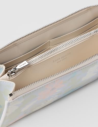 Image of kate spade new york Devin Hidden Garden Printed Zip Around Continental Wallet