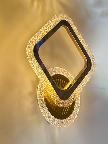 Image of Lyse Decor Wall Lights for Home Decoration LED Wall Light with 3 Color Modes, Easy Installation, Ideal for Modern Interiors, Bedroom, Living Room, Hallway, Office (1, WL84)