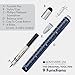 Monteverde USA 9-in-1 Tool Fountain Pen in Blue – Medium Nib, Multifunctional Pen with Stylus, Screwdrivers, Level, and Ruler – Exclusive Collection, Ideal Gift for Professionals