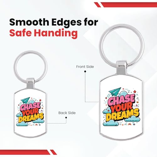Image of Premium Printed Metal Keychain for Men & Women | High-Definition Artwork Print | Durable Key Ring for Car, Bike, Home & Office Keys | Stylish Decorative Key Holder Gift