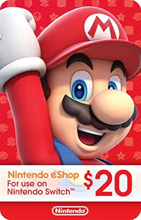 $20 Nintendo eShop Gift Card [Digital Code] - View 2