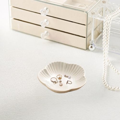 Support pour bagues en céramique blanche XZJMY de qualité supérieure - 5