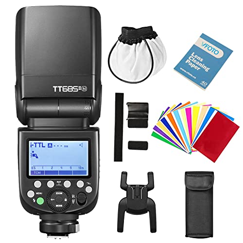GODOX TT685II-N TT685IIN i-TTL Flash Speedlite pour Appareil Photo Nikon