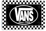 Tinworld Tin Sign: Vans Skateboard Metal Décor D011
