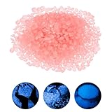 VIDSTW Leuchtsteine 10000 Stück Fluoreszierende Steine 3-5mm Dekosteine Garten Rosa Leuchtsteine Garten Solar Fluoreszierende Steine,Vasen Deko Teichdeko Deko Aquarium Springbrunnen Deko