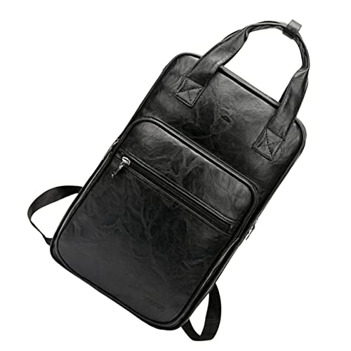 VANZACK Practical Drumstick Bag with Straps Capacity Holder for Drumsticks Mallets and Accessories for Students and Teachers Design