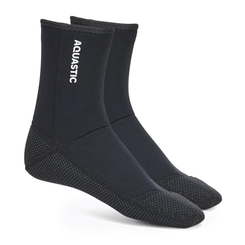 ATTABO Chaussettes Néoprène 3 mm - Surf, Plongée, Kayak