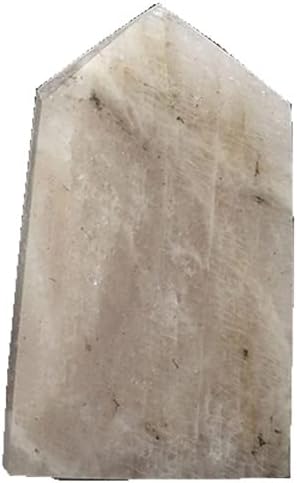 Crystal Stone Home Decor Natural Blue Light Moonstone Quartz Crystal Column, for Home Decoration