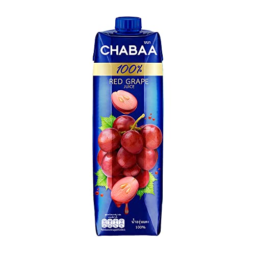 Image of Chabaa 100% Red Grape Juice, 1000 (Pack of 2)