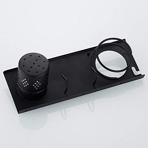 Estante de toalla GZ toallero de baño negro antiguo de acero inoxidable