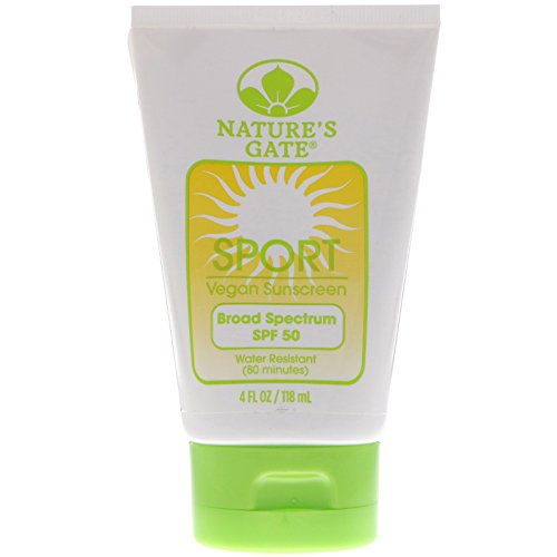 Nature's Gate Sport Broad Spectrum SPF 50 Sunscreen, 4 oz