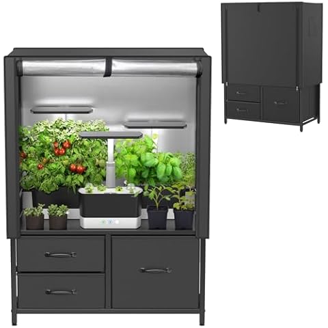 GDLF Grow Tent with Drawer Cover