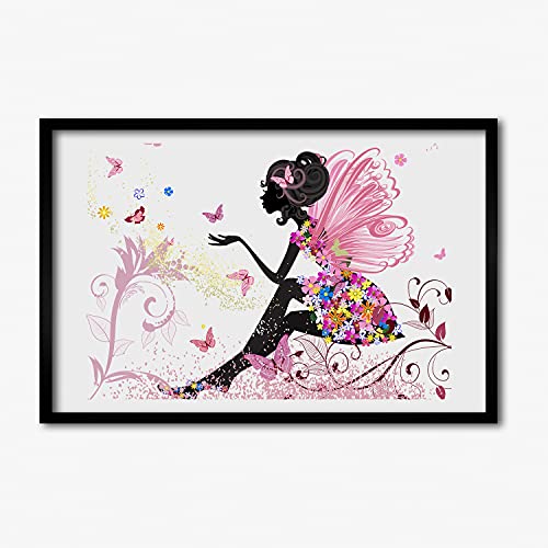 Peinture photo et affiche mises en valeur par le cadre MDF moderne Tulup