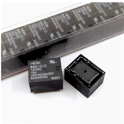 Relais 843-1C-C 12V DCV12 5PIN pour résoudre les pannes de circuits PCB