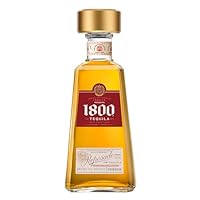 1800 Reposado Tequila | Feiner Blend aus fassgelagertem Tequila | Hergestellt aus 100% blauer Weber-Agave | Von Hand geerntet | 38% vol. | 0,7l