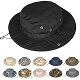 Rosoz Sun Hats for Men Women Boonie Hat UPF 50+ Bucket Hat Wide Brim UV Protection Fishing Hiking Safari Outdoor Hats