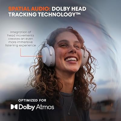 beyerdynamic AVENTHO 300 Wireless Bluetooth Headphones, Over Ear, Active Noise Cancelling, USB-C Charging, 50 Hours Playtime, Ultra Comfortable, Dolby Atmos and Head Tracking, Black