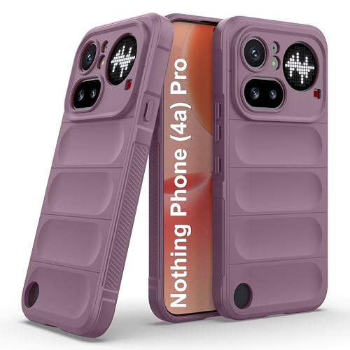 Image of Zapcase Back Case Cover for Nothing Phone (4a) Pro | Compatible for Nothing Phone (4a) Pro Back Cover | Liquid Silicon Magic Case with Camera Protection | Lavender